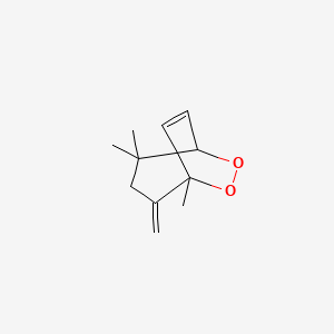 1,4,4-Trimethyl-2-methylidene-6,7-dioxabicyclo[3.2.2]non-8-ene