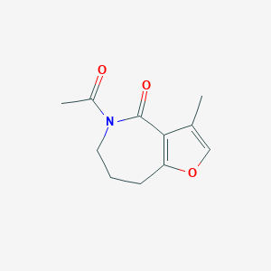 5-Acetyl-3-methyl-5,6,7,8-tetrahydro-4H-furo[3,2-c]azepin-4-one