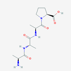 L-Proline, 1-[N-(N-L-alanyl-L-alanyl)-L-alanyl]-