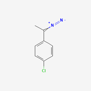 1-Chloro-4-(1-diazoethyl)benzene