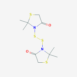 3,3'-Disulfanediylbis(2,2-dimethyl-1,3-thiazolidin-4-one)