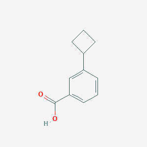 molecular formula C11H12O2 B1457673 3-Cyclobutylbenzoic acid CAS No. 19936-19-7