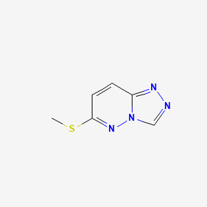 6-(Methylsulfanyl)[1,2,4]triazolo[4,3-b]pyridazine