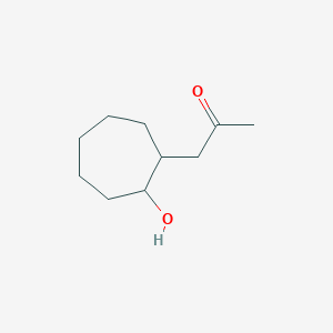 1-(2-Hydroxycycloheptyl)propan-2-one