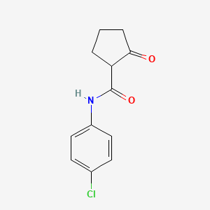 Cyclopentanecarboxamide, N-(4-chlorophenyl)-2-oxo-