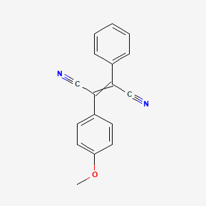 2-(4-Methoxyphenyl)-3-phenylbut-2-enedinitrile