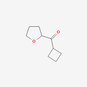 molecular formula C9H14O2 B1457685 2-环丁烷甲酰氧杂环丁烷 CAS No. 1600972-63-1