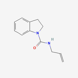 N-(Prop-2-en-1-yl)-2,3-dihydro-1H-indole-1-carboxamide