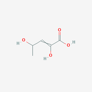 2,4-Dihydroxypent-2-enoic acid