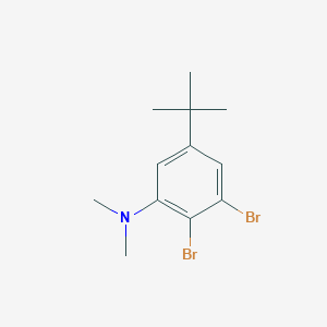 2,3-Dibromo-5-tert-butyl-N,N-dimethylaniline