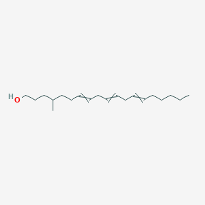 4-Methylnonadeca-7,10,13-trien-1-OL