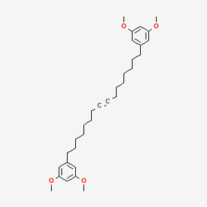 1,1'-(Hexadec-8-yne-1,16-diyl)bis(3,5-dimethoxybenzene)