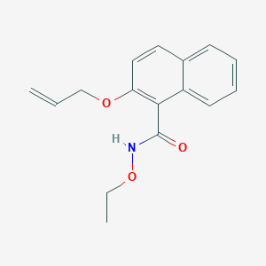 N-Ethoxy-2-[(prop-2-en-1-yl)oxy]naphthalene-1-carboxamide