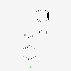 Benzene, 1-chloro-4-(3-phenyl-1,2-propadienyl)-