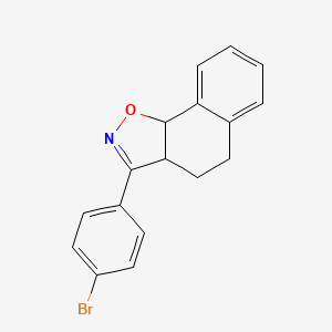 3-(4-Bromophenyl)-3a,4,5,9b-tetrahydronaphtho[2,1-d][1,2]oxazole