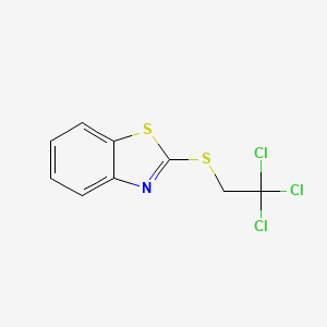 2-[(2,2,2-Trichloroethyl)sulfanyl]-1,3-benzothiazole