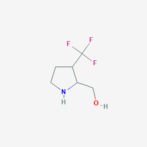 B1457713 [3-(Trifluoromethyl)pyrrolidin-2-yl]methanol CAS No. 1784057-94-8