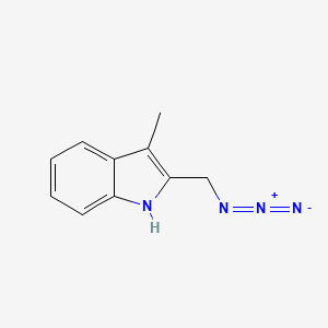 1H-Indole, 2-(azidomethyl)-3-methyl-