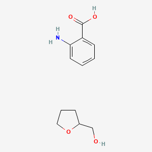 2-Aminobenzoic acid;oxolan-2-ylmethanol