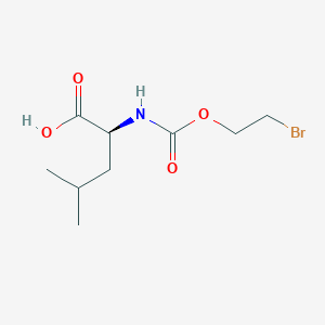 N-[(2-Bromoethoxy)carbonyl]-L-leucine