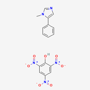 1-Methyl-5-phenylimidazole;2,4,6-trinitrophenol