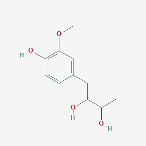 1-(4-Hydroxy-3-methoxyphenyl)butane-2,3-diol