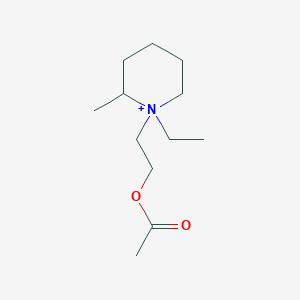 1-[2-(Acetyloxy)ethyl]-1-ethyl-2-methylpiperidin-1-ium