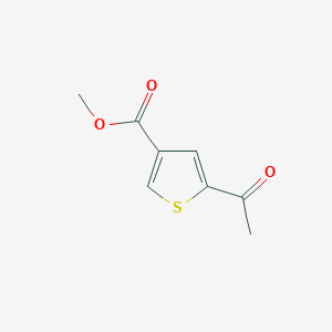molecular formula C8H8O3S B1457740 5-乙酰噻吩-3-甲酸甲酯 CAS No. 88770-21-2