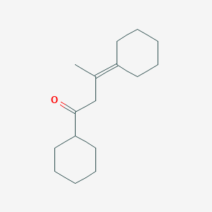 1-Cyclohexyl-3-cyclohexylidenebutan-1-one