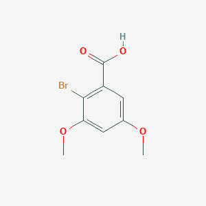 B1457744 2-Bromo-3,5-dimethoxybenzoic acid CAS No. 17275-86-4