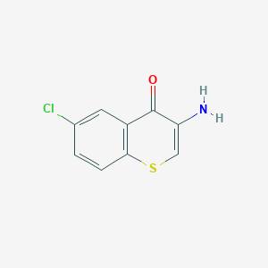 3-Amino-6-chloro-4H-1-benzothiopyran-4-one