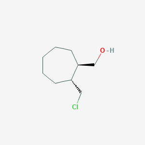 [(1R,2R)-2-(chloromethyl)cycloheptyl]methanol