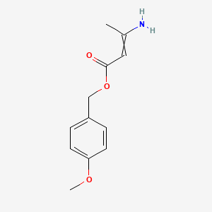 (4-Methoxyphenyl)methyl 3-aminobut-2-enoate