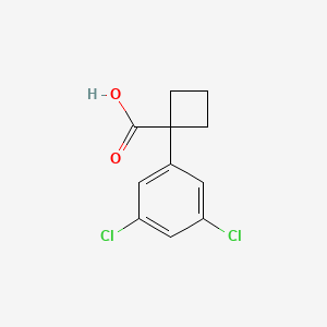 B1457749 1-(3,5-Dichlorophenyl)cyclobutanecarboxylic acid CAS No. 1260664-54-7