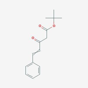 tert-Butyl 3-oxo-5-phenylpent-4-enoate