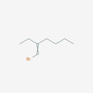 3-(Bromomethylidene)heptane