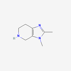 B1457752 2,3-Dimethyl-3H,4H,5H,6H,7H-imidazo[4,5-C]pyridine CAS No. 933725-60-1