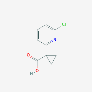 B1457755 1-(6-Chloro-pyridin-2-YL)-cyclopropanecarboxylic acid CAS No. 1060811-76-8