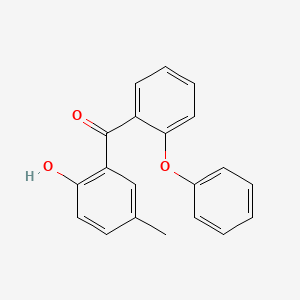 Methanone, (2-hydroxy-5-methylphenyl)(2-phenoxyphenyl)-