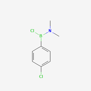 1-Chloro-1-(4-chlorophenyl)-N,N-dimethylboranamine