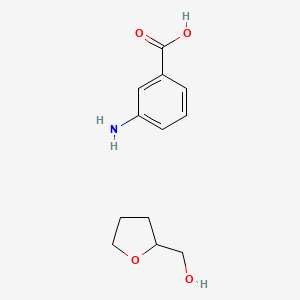 3-Aminobenzoic acid--(oxolan-2-yl)methanol (1/1)