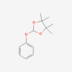 4,4,5,5-Tetramethyl-2-phenoxy-1,3-dioxolane