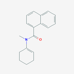 N-(Cyclohex-1-en-1-yl)-N-methylnaphthalene-1-carboxamide