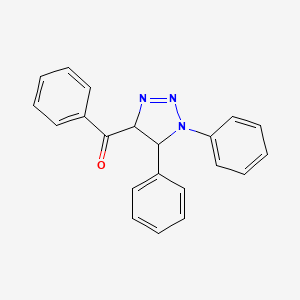 Methanone, (4,5-dihydro-1,5-diphenyl-1H-1,2,3-triazol-4-yl)phenyl-