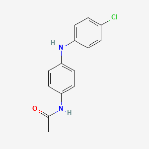 N-[4-(4-Chloroanilino)phenyl]acetamide