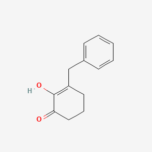 2-Cyclohexen-1-one, 2-hydroxy-3-(phenylmethyl)-