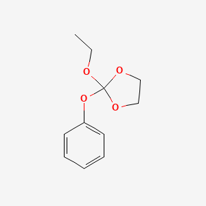 2-Ethoxy-2-phenoxy-1,3-dioxolane