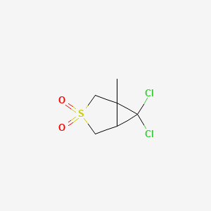 3-Thiabicyclo[3.1.0]hexane, 6,6-dichloro-1-methyl-, 3,3-dioxide