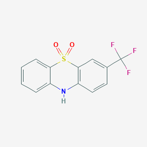 3-(Trifluoromethyl)-5lambda~6~-phenothiazine-5,5(10H)-dione