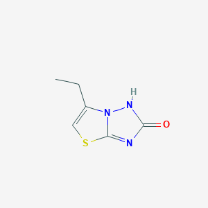 6-Ethyl[1,3]thiazolo[3,2-b][1,2,4]triazol-2(1H)-one